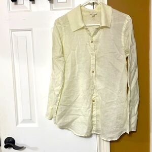 J Jill blouse button down medium tall
